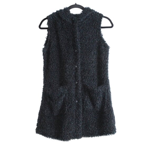 Faux Fur Hooded Vest - Picture 11 of 12